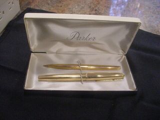 Vintage Parker Pen & Pencil Set Once Belonged To Nat King Cole