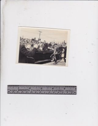 1939 Rcmp Photo Officer With The Royal Visit Indian Encampment Canada
