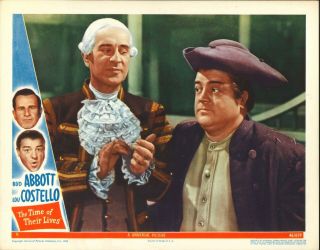 Abbott & Costello Time Of Their Lives 1946 Vintage Lobby Card Rare