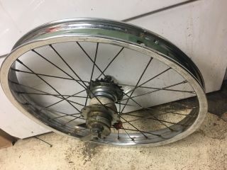 Vintage 65 schwinn stingray S2 20 X2.  125 2 Speed Rear Rim 2