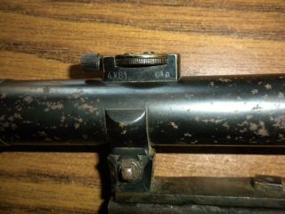 German Rifle Scope Haweka - 4 x 81 646 - Vintage German Rifle Scope 3