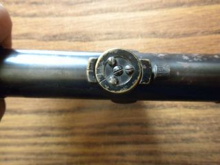 German Rifle Scope Haweka - 4 x 81 646 - Vintage German Rifle Scope 8