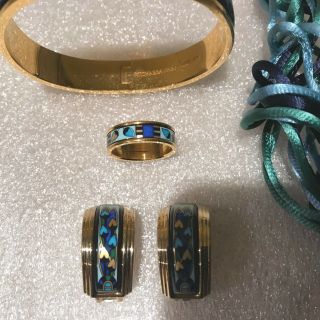 Michaela Frey Wien Necklace Bracelet Earrings & Ring Set 5