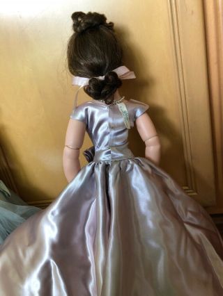 Vintage 1950s Madame Alexander CISSY Doll in Gorgeous Gown Brunette 5