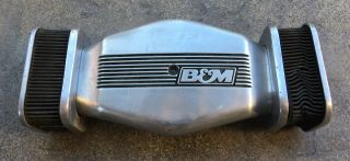B & M Vintage Finned Aluminum Air Cleaner Hot Rat Rod Custom Camaro Mopar