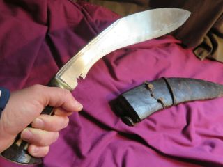 GURKHA KNIFE: GURKHA Daily Usage KUKRI & SCABBARD: Tribal: ETHNOGRAPHIC 7