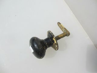 Antique Brass Cabinet Knob Drawer Handle Pull Old Cupboard Victorian Vintage X1