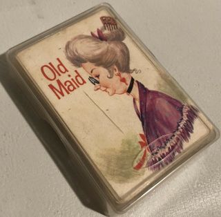 Vintage Old Maid Card Game Whitman Publishing Co.  4492:29