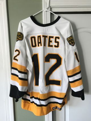 Vintage Ccm Adam Oates Boston Bruins Authentic Jersey Sz 52