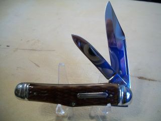 Antique Rare Crandal Cut.  Co.  Bradford Pocket Knife,  1905 - 1912,
