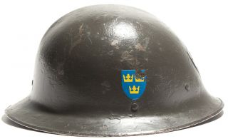 Swedish Army M 1921 Steel Helmet №2
