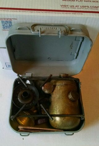 Vintage Primus No 41camp stove with 12