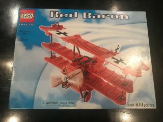 Lego 10024 Red Baron - - Rare - Vintage