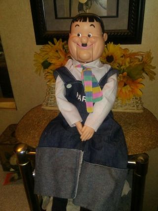 Hardy Ventriloquist,  Puppet,  Dummy Doll.  Vintage - Antique