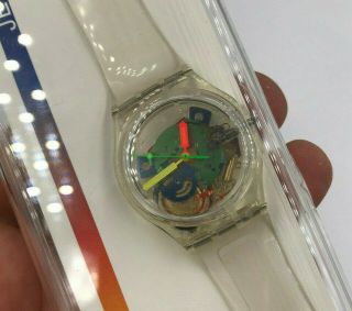 Swatch Watch Gz159 " Renzo " Jelly Piano 1999 In Case Collector