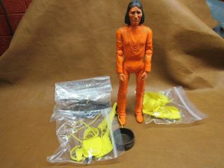 Geronimo Orange Clothes Louis Marx Toy Mcmlxxiii Made In U.  S.  A.  & Accessories