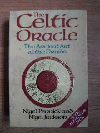 The Celtic Oracle.  The Ancient Art Of The Druids.  Book And Cards Set.