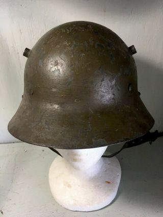 Czech Experimental Vz30 ???helmet,  Spanish Civil War