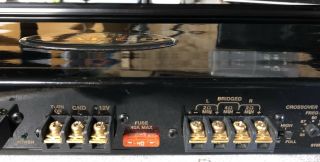 Old School Zapco AG360 Black 4 Channel amplifier,  Rare,  SQ,  USA,  vintage,  2 4