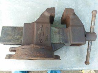 Vintage Columbian Bench Vise 604 4 