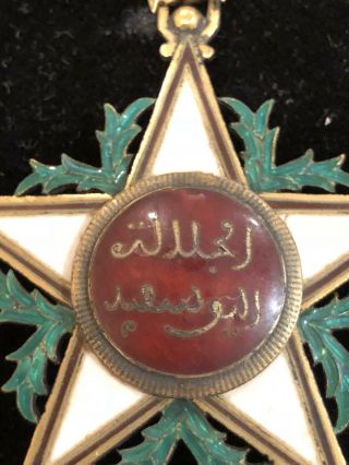 Morocco.  Republic,  Order Of Ouissam Alaouit Sharifian,  Grand Cross Set Of Insignia 11