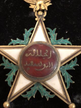 Morocco.  Republic,  Order Of Ouissam Alaouit Sharifian,  Grand Cross Set Of Insignia 9
