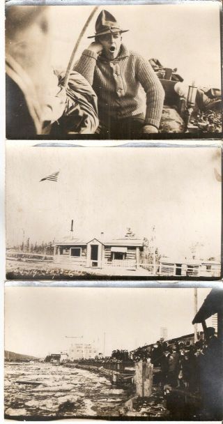 Vintage Alaska RPPC Real Photo Postcard Eureka Roadhouse Manley Hot Spring Cards 4