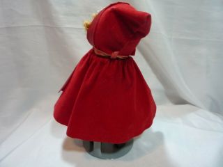 vintage vogue strung ginny doll red riding hood rare beauty - ginny doll {look} 5