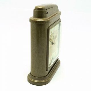 Vintage Phinney Walker Automatic Table Lighter With Clock - 3