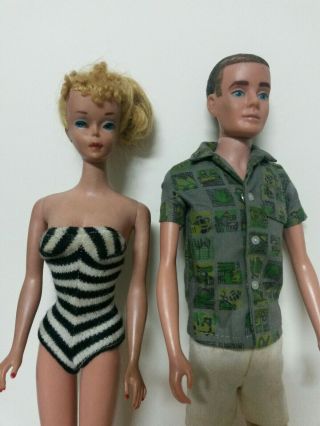 AS - FOUND Barbie & Ken w/ Clothes & Accessories 1 or 2 PONYTAIL 2