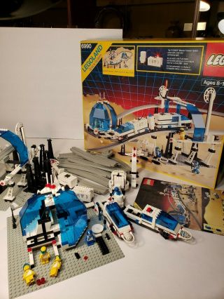 Legoland Vintage Monorail Transport Space System 1988 With Box&inst.