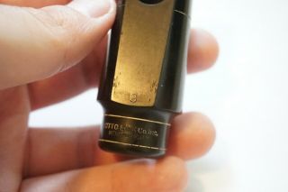 Otto Link Reso Chamber Vintage Alto Sax Mouthpiece Great Facing 7