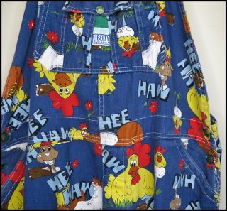 Vintage Hee Haw Overalls Large