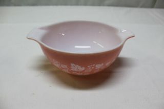 Pyrex Pink Gooseberry Cinderella Nesting Mixing Bowls Vintage Set of 4 6