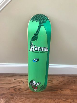 Vintage Karma Tsocheff Consolidated Skateboard Deck Giving Tree 2000