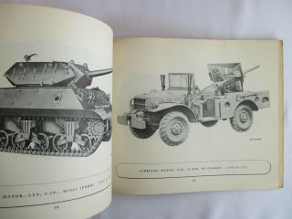 1943 WWII MODERN ORDNANCE MATERIEL Weapon Vehicle Photo Guide for Military 8