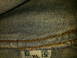 1980 ' s Vtg Guess Georges Marciano Men Jeans Denim Bib Overalls Carpenter XL 7
