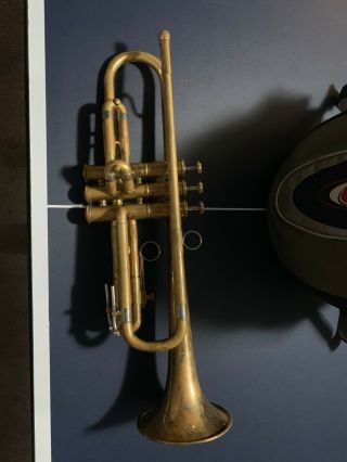 Fe Olds & Son Ambassador Los Angeles Vintage Trumpet W/ Gig Back Pack