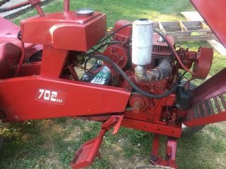 Vintage Antique 1962 Wheel Horse Garden Tractor Model 702 5