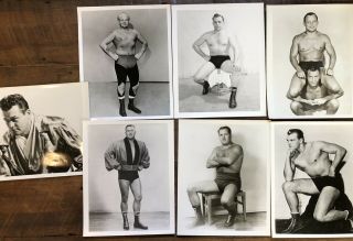 RARE VINTAGE WRESTLING 13 PHOTO’s 1 AUTOGRAPHED VARIOUS WRESTLERS 2