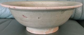 Rare Ancient Chinese Glazed Pottery Mystery Bowl