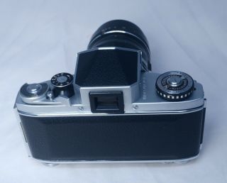 Vintage EXAKTA VX1000 SLR Camera ISCO Gottingen 135mm f/2.  8 TELE Iscaron Lens 4