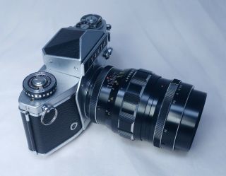 Vintage EXAKTA VX1000 SLR Camera ISCO Gottingen 135mm f/2.  8 TELE Iscaron Lens 5