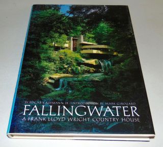 1986 Fallingwater A Frank Lloyd Wright Country House Color Photos 1st Ed