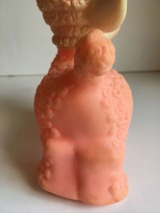 Vintage Sun Rubber Pink Lamb Baby Sheep Squeaky Squeaker Toy 6