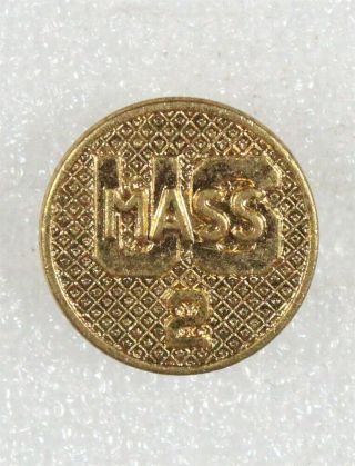 Army Enlisted Collar Pin: 2nd Massachusetts Regiment (state Guard ??) - Type Ii