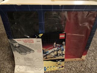 Vintage 1987 Lego Classic Monorail Transport System 6990 100,  box,  instructions 3