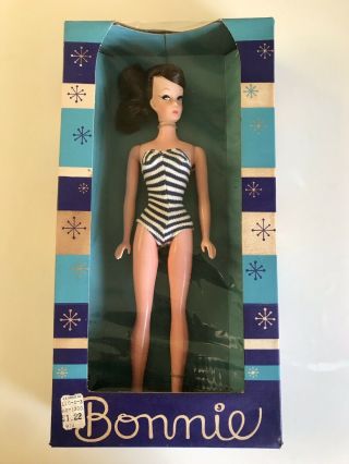 Vintage Barbie Clone Bonnie Brunette Swirl Ponytail Doll -,  1960s