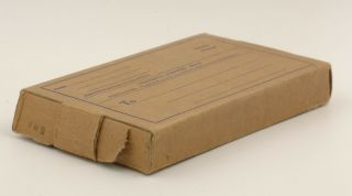 WW2 Testament Heart Shield Pocket Bible & Box Unissued Bulletproof 6