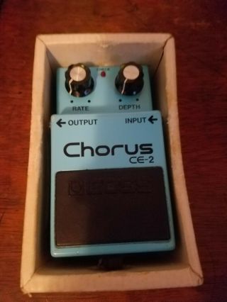 Vintage Boss Ce - 2 Chorus Guitar Effect Pedal Made In Japan